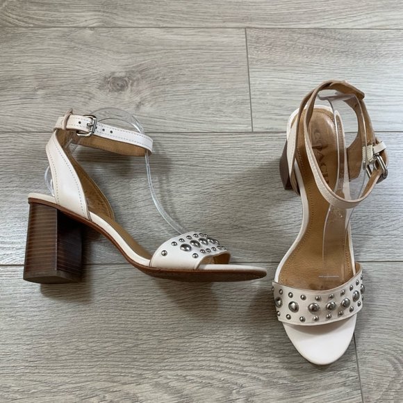 Coach Paige Studded Blocked Heels - Picture 3 of 14